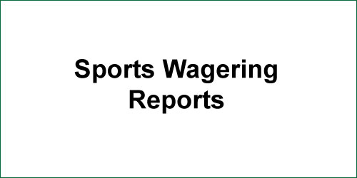 Sports Wagering Reports widget